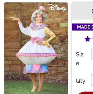 Mrs. Potts Halloween costume